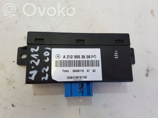 Mercedes-Benz E W212 Suspension control unit/module A2129003608