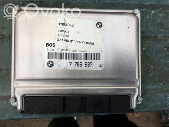 BMW 3 E46 Engine control unit/module 7786887
