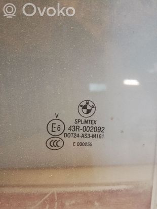 BMW 5 E60 E61 Rear door window glass 43R002092