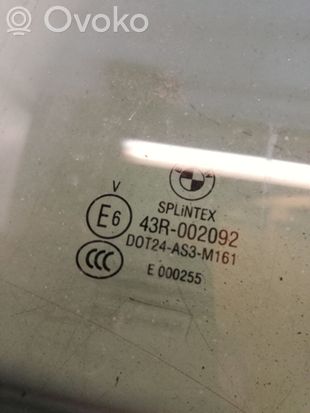 BMW 5 E60 E61 Rear door window glass 43R002092