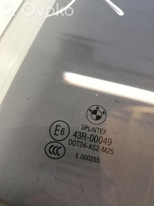 BMW 5 E60 E61 Rear door window glass 43R00049