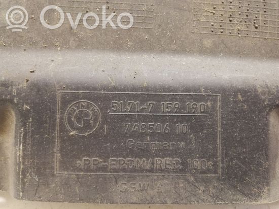 BMW 3 E90 E91 Center/middle under tray cover 51717159190