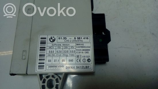 BMW 3 E90 E91 CAS control unit/module 61356981416