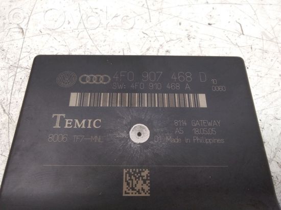 Audi A6 S6 C6 4F Other control units/modules 4F0907468D