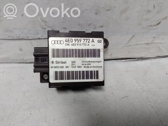 Audi A8 S8 D3 4E Other control units/modules 4E0959772A 4E0910772A 898053000001
