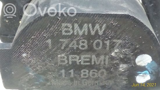 BMW 5 E39 High voltage ignition coil 1748017 11860