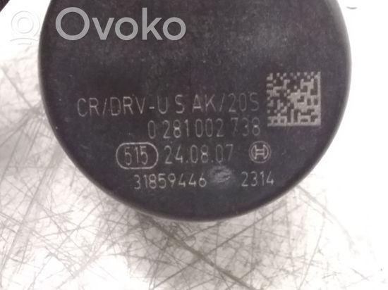 BMW 5 E60 E61 Fuel pressure regulator 0281002738