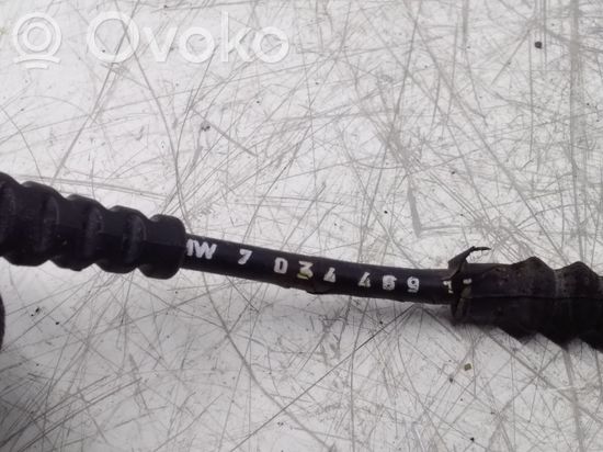 BMW 5 E60 E61 Front door cable line 7034469