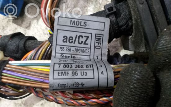 BMW 5 E60 E61 Engine installation wiring loom 780336201