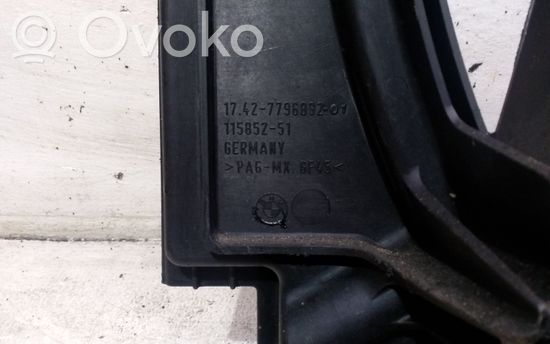 BMW 5 E60 E61 Electric radiator cooling fan 779683201