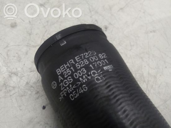 Mercedes-Benz R W251 Intercooler hose/pipe A2515280082