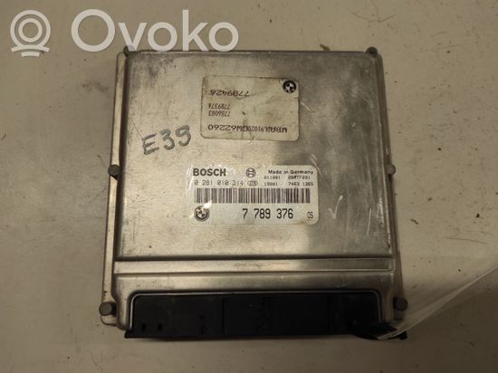 BMW 5 E39 Engine control unit/module 0281010314