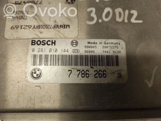 BMW 5 E39 Engine control unit/module 0281010144