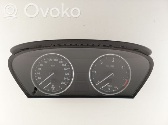 BMW 5 E60 E61 Speedometer (instrument cluster) 9153755 KL1849