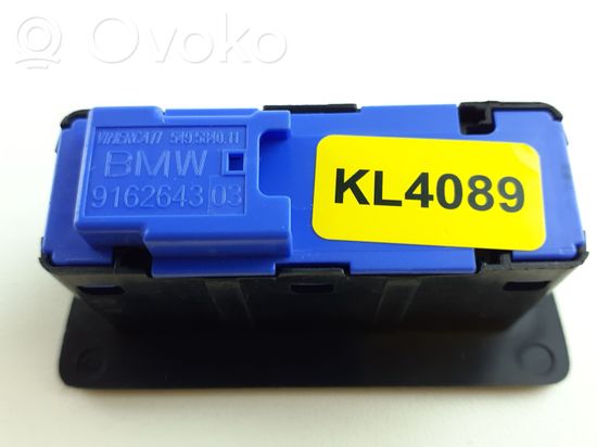BMW 5 F10 F11 Tailgate opening switch 9162643 KL4089
