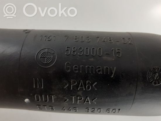 BMW 5 E60 E61 Intercooler hose/pipe 7803748