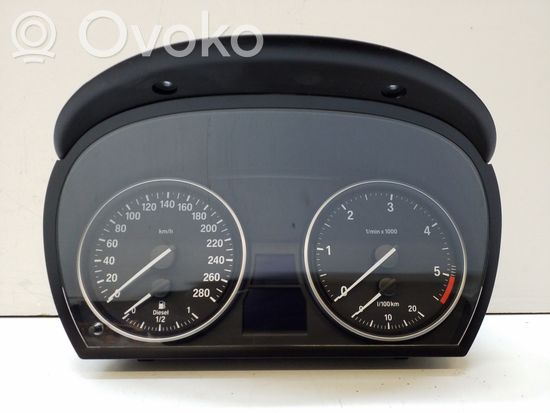 BMW 3 E92 E93 Speedometer (instrument cluster) 9187088 768010646 918708801