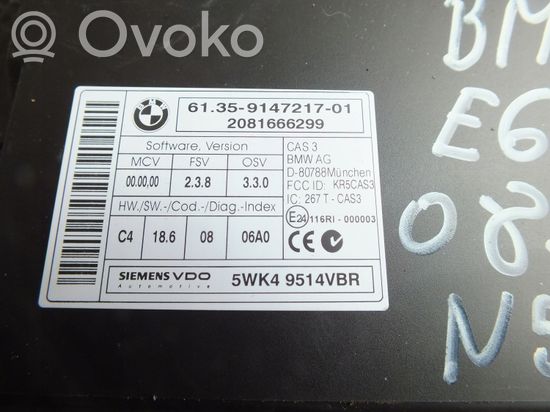 BMW 5 E60 E61 Other control units/modules 9147217