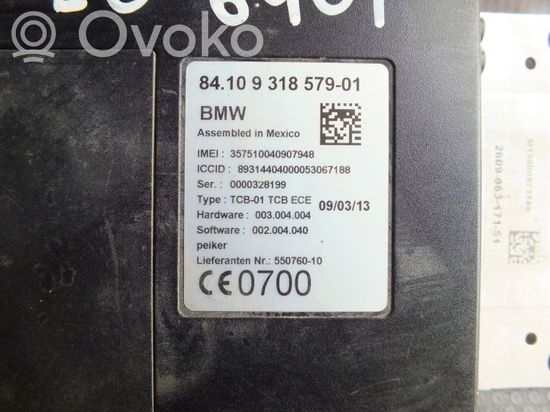 BMW 6 F06 Gran coupe Bluetooth control unit module 9318579