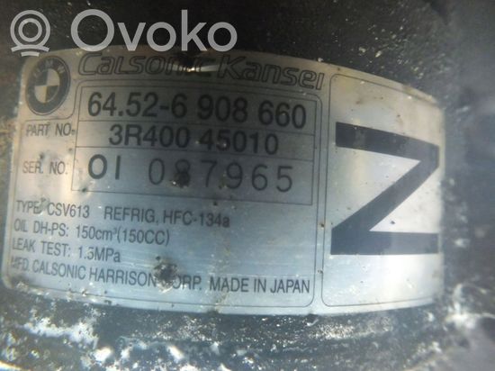 BMW 3 E46 Air conditioning (A/C) compressor (pump) 6908660