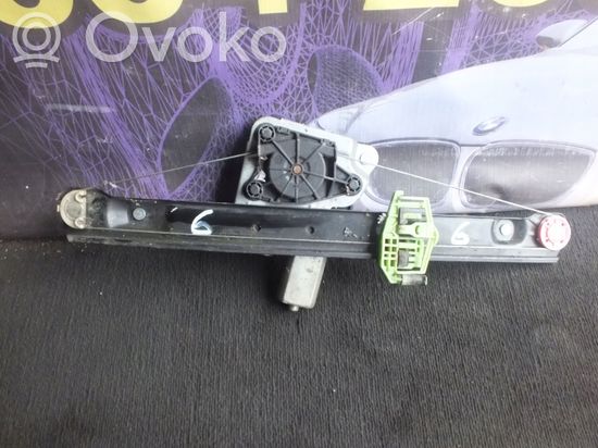 BMW 3 E90 E91 Rear door window regulator with motor 7075883