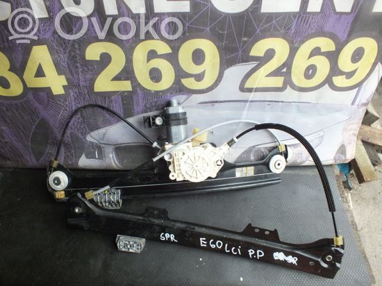 BMW 5 E60 E61 Front door window regulator with motor 7184384