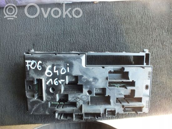 BMW 6 F06 Gran coupe Relay mounting block 9252815