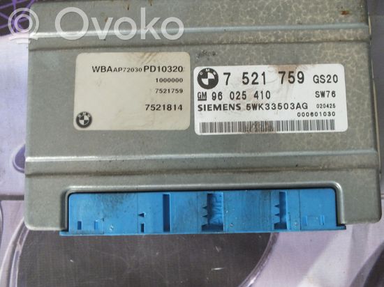 BMW 5 E39 Gearbox control unit/module 7521759 96025410
