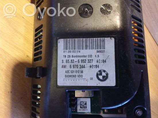 BMW 5 E60 E61 Screen/display/small screen 65826952327 6970344 049227