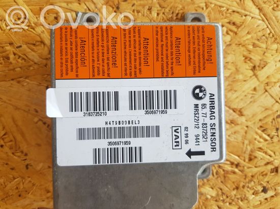 BMW 5 E39 Airbag control unit/module 8372521 65778372521