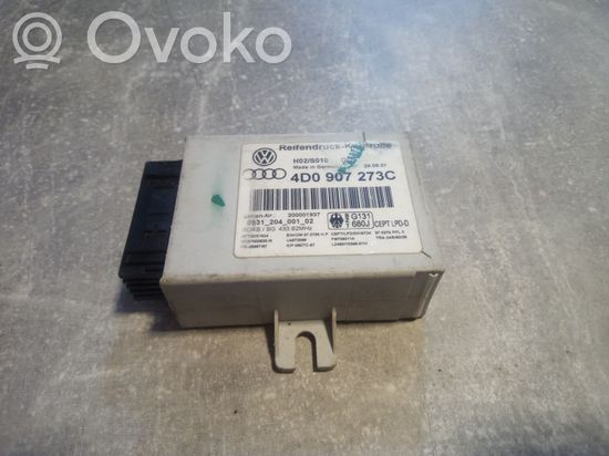 Audi A6 S6 C5 4B Tire pressure control unit 4D0907273C