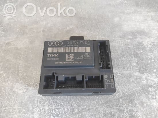 Audi A6 S6 C6 4F Door control unit/module 4F0959793B