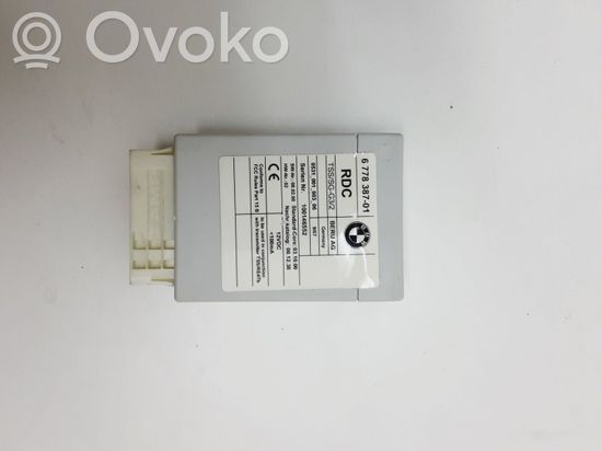 BMW X5 E70 Tire pressure control unit 6778387