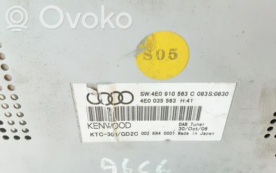 Audi A6 S6 C6 4F Antenna control unit 4E0035563 4E0910562C