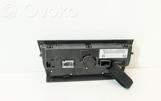 BMW 3 E90 E91 Climate control unit 64119199260 A2C53338455