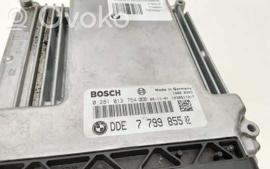 BMW 1 E81 E87 Engine control unit/module 779985502 7799855 0281012754