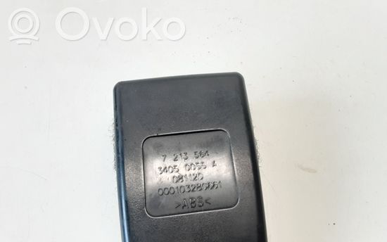 BMW 3 E90 E91 Front seatbelt buckle 7213564