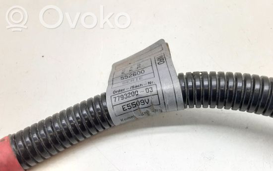 BMW 3 E90 E91 Positive cable (battery) 7793200
