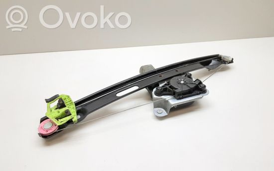 BMW 3 E90 E91 Rear door window regulator with motor 7075883