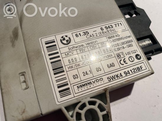 BMW 3 E90 E91 CAS control unit/module 61356943771 5WK49412IBF