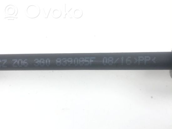 Volkswagen PASSAT B8 Rear door cable line 3G0839085F