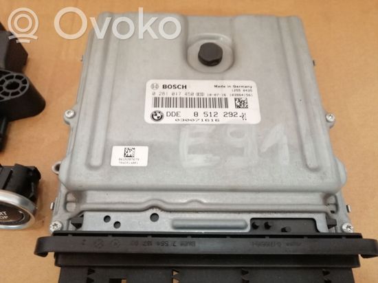 BMW 3 E90 E91 Engine control unit/module 8512292 0281017450