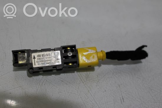 Audi A3 S3 8P Airbag deployment crash/impact sensor 4B0959643E