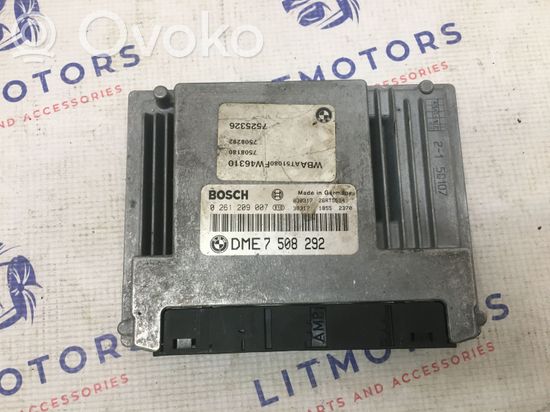 BMW 3 E46 Engine control unit/module 7508292