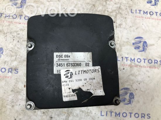 BMW 5 E60 E61 ABS Pump 6783360