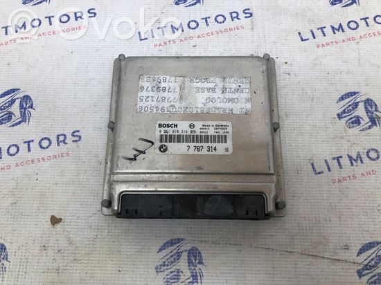 BMW 3 E46 Engine control unit/module 7787314