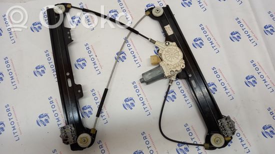 BMW 5 E60 E61 Front door window regulator with motor 7184384