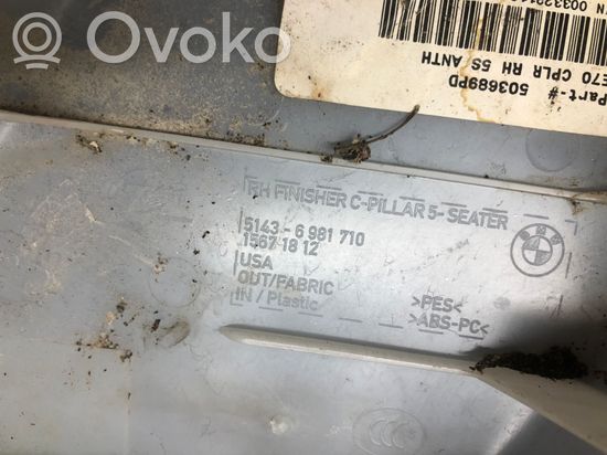 BMW X5 E70 (B) pillar trim (top) 6981710