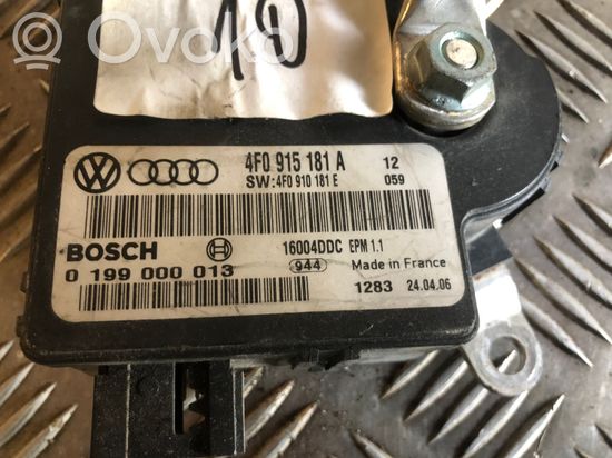 Audi A6 S6 C6 4F Battery control module 4F0915181