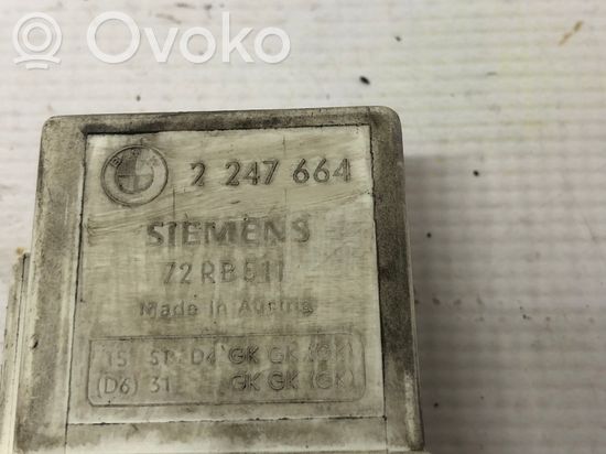 BMW 3 E46 Glow plug pre-heat relay 2247664
